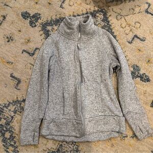 Danskin Heather Gray Zip-Up Jacket